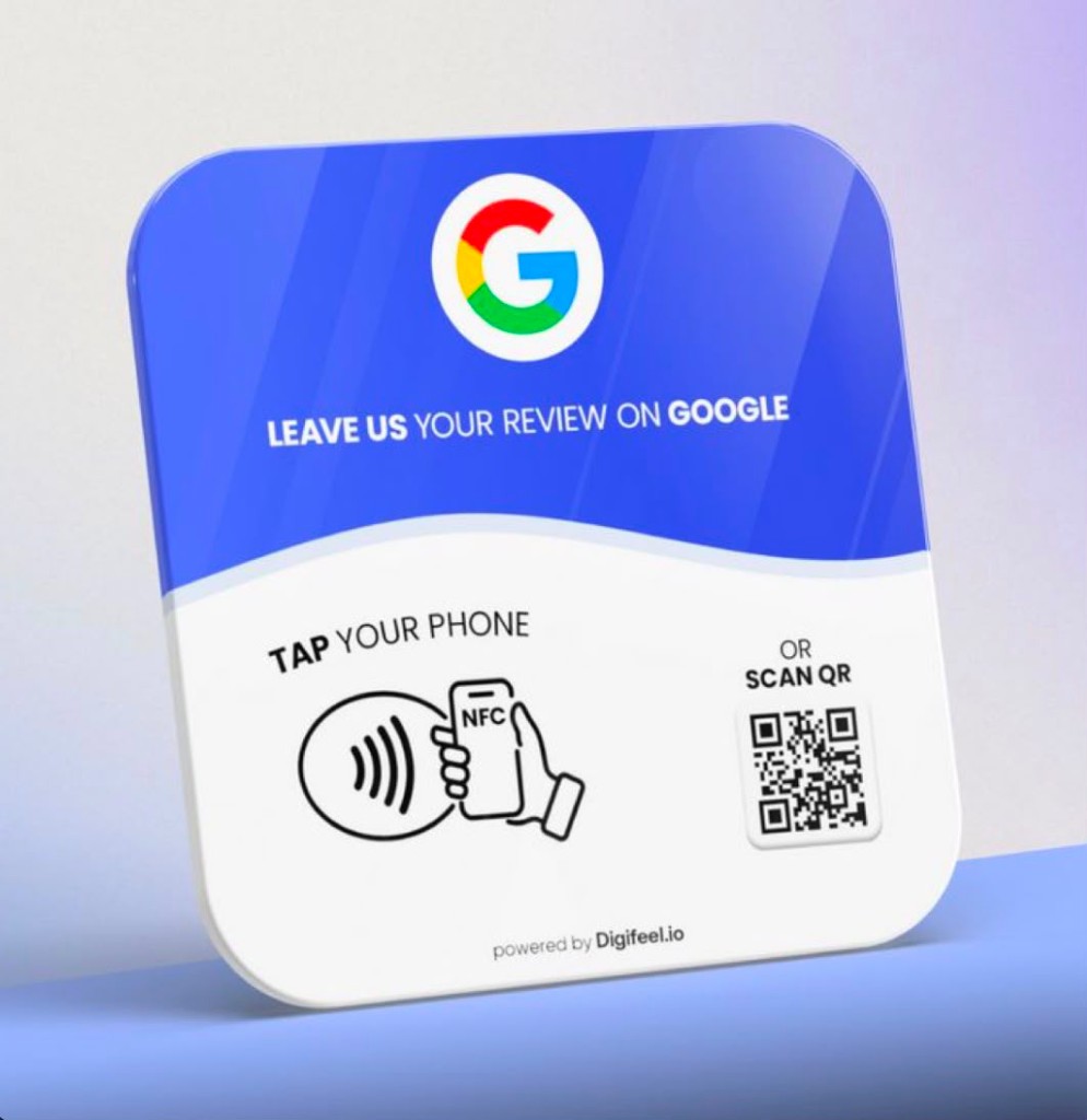 מעמד NFC לביקורות בגוגל