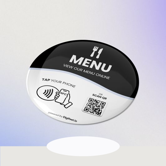דיסקית עם QR